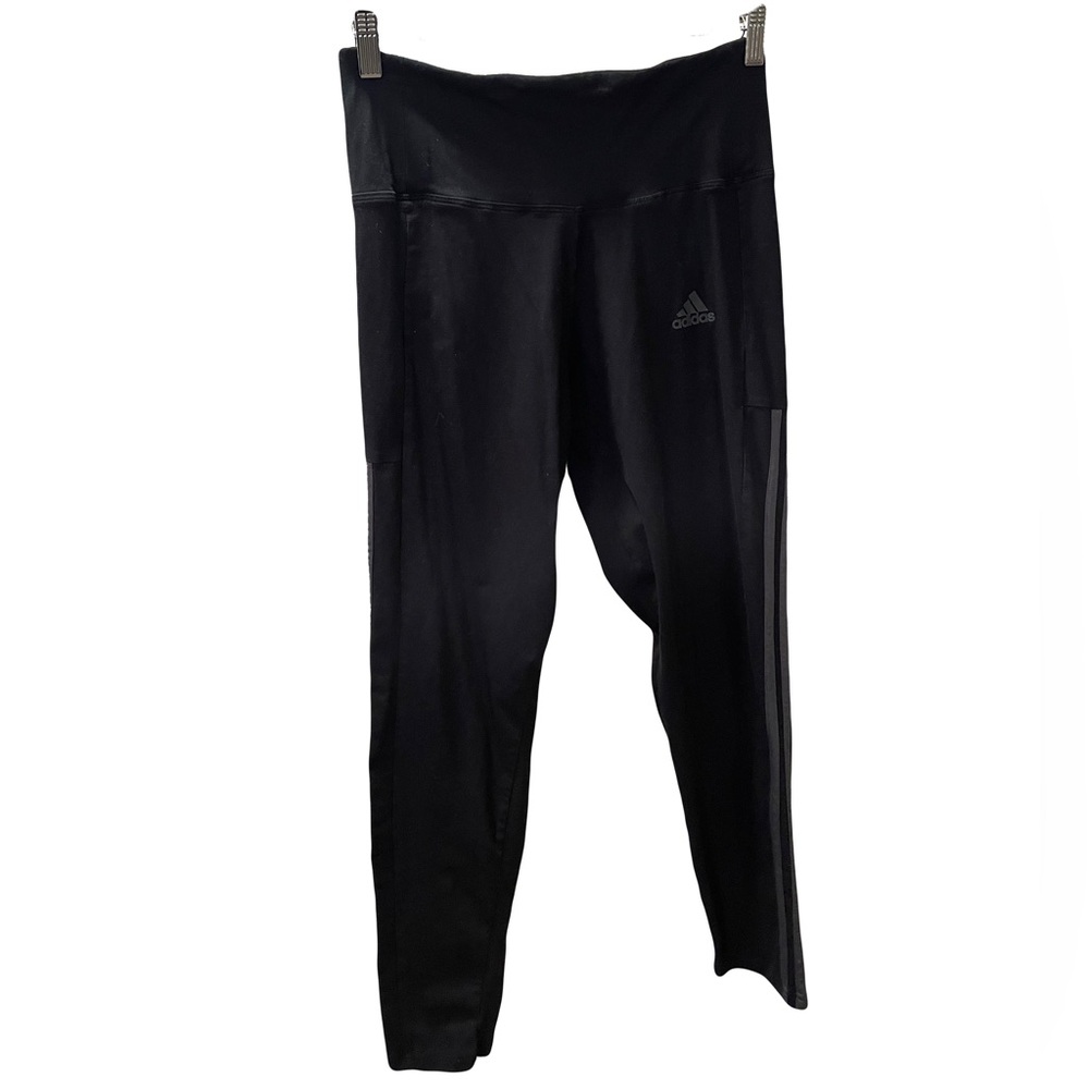 Adidas women’s size large black and gray leggings